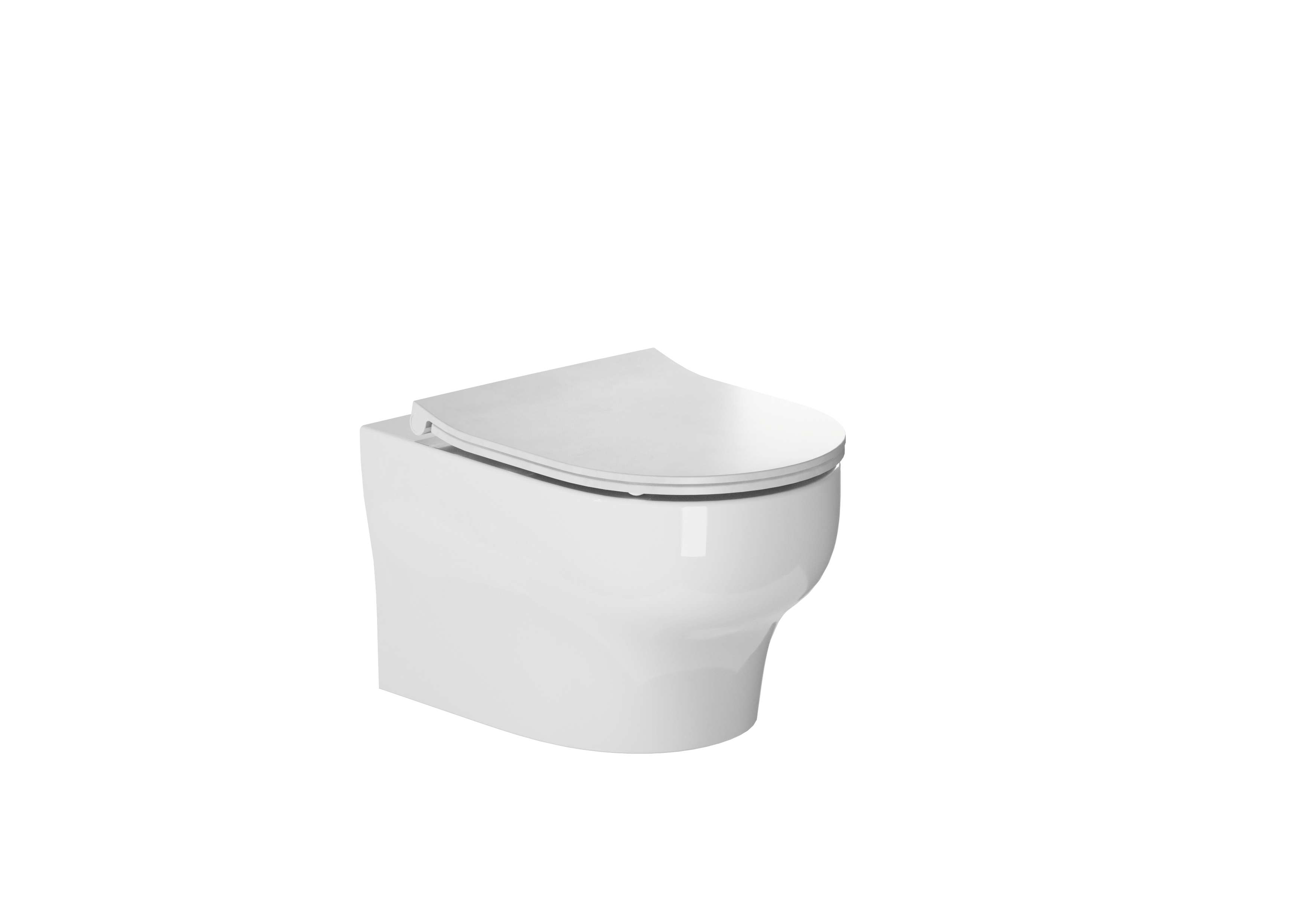 Wall-hung WCs White HANNA G4327201 Gala