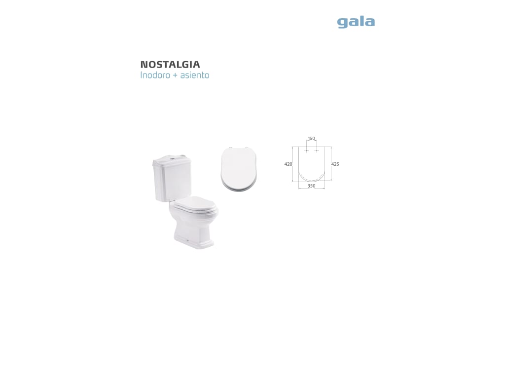 Tapas y asientos NOSTALGIA G51300.. Gala