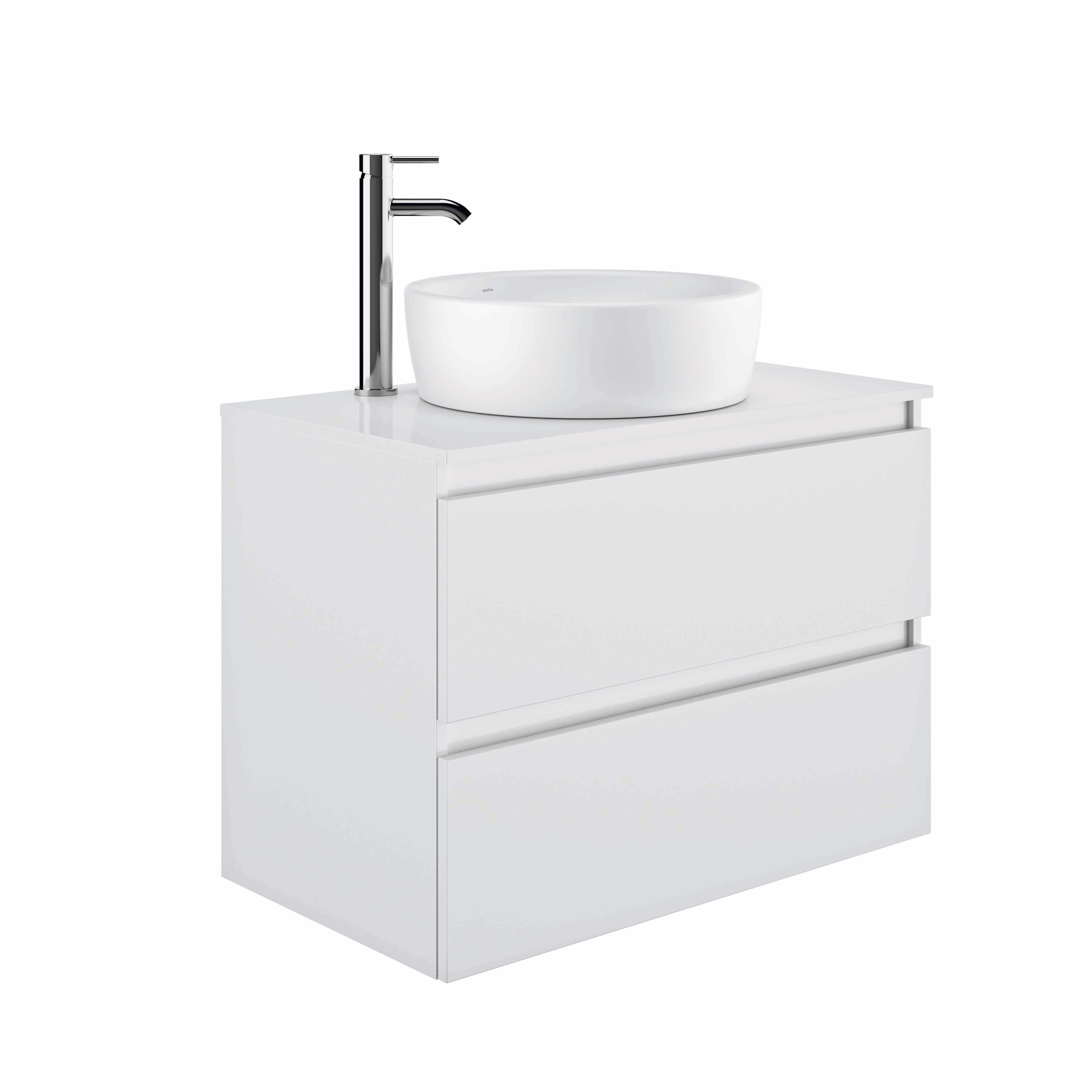Muebles de encimera con lavabo Roble Rustico DAILY G7893774 Gala