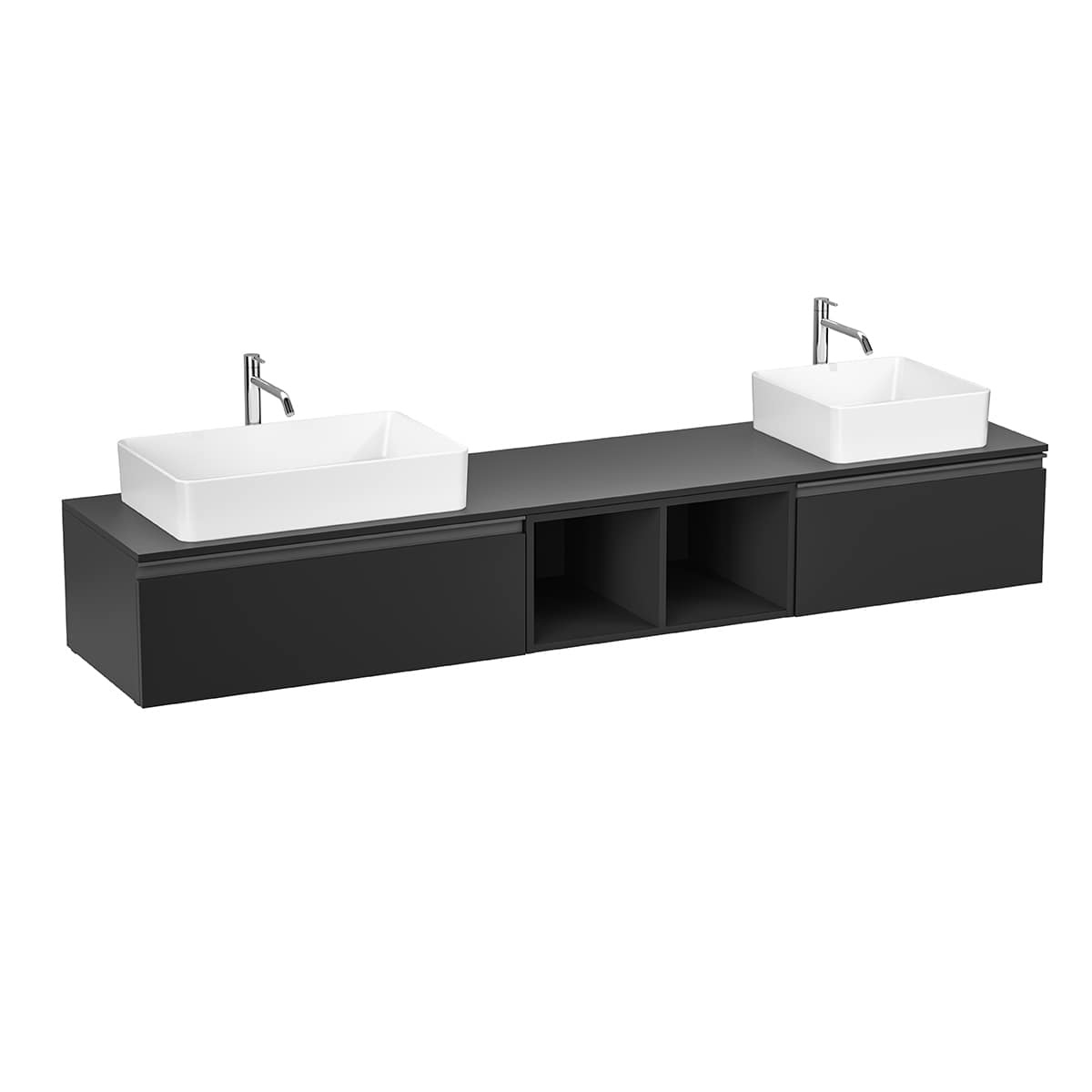 Modular bathroom furniture Matt Black DANE GPZ3806508 Gala