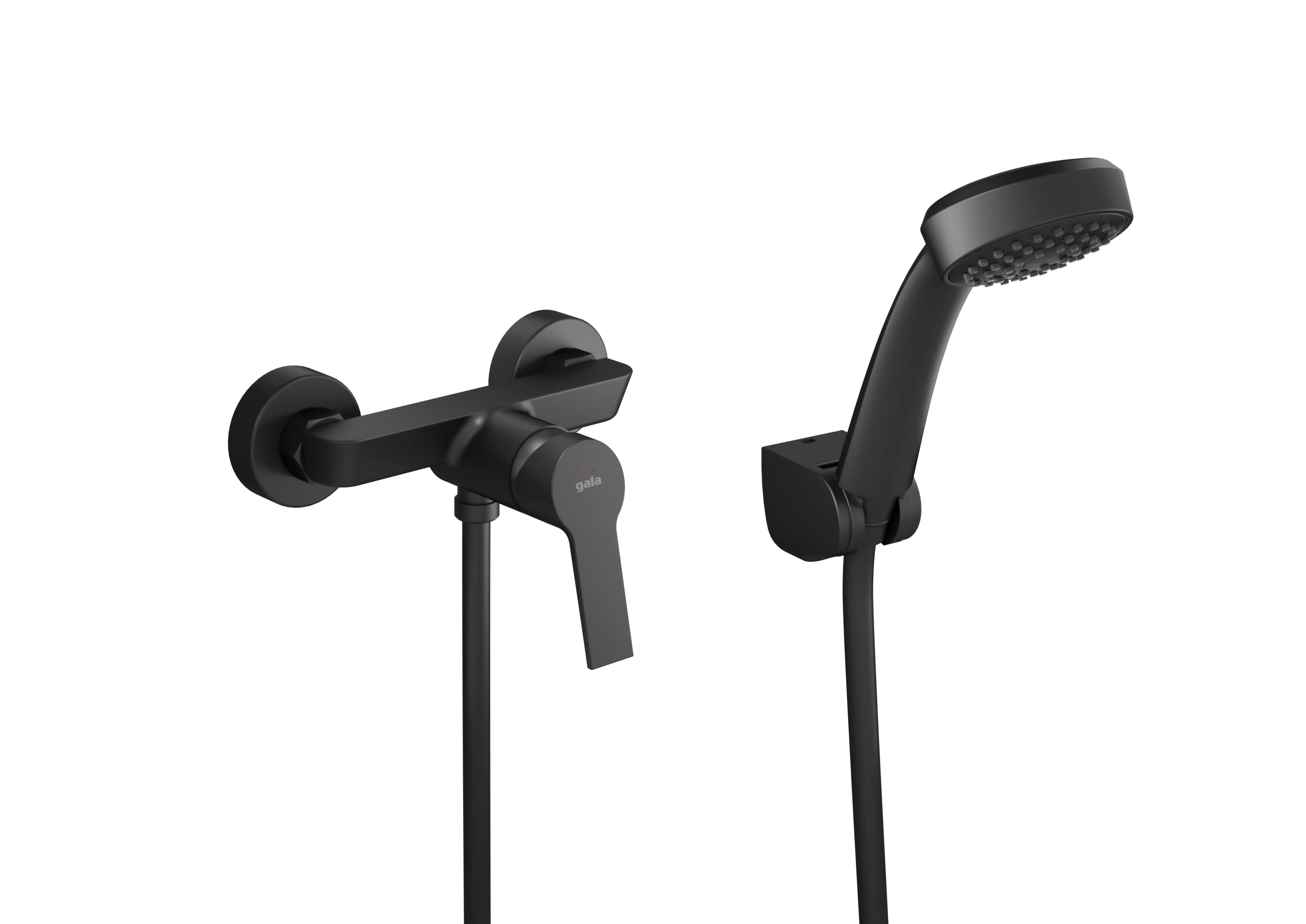 Shower/bath tap-fittings Black (13...) ROA G3783202 Gala