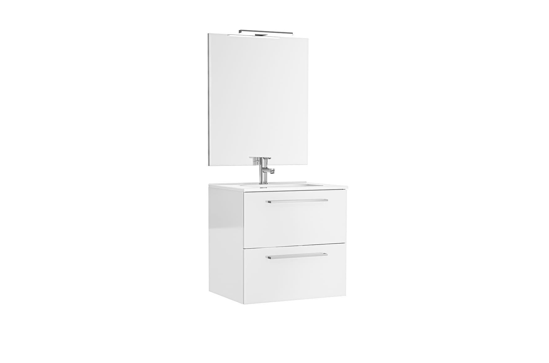 Muebles con lavabo Blanco Brillo HANDY G7916101 Gala