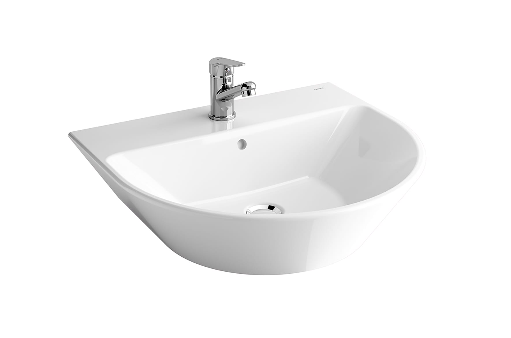 Lavabos sobre encimera Blanco Brillo ARIS G4702501 Gala