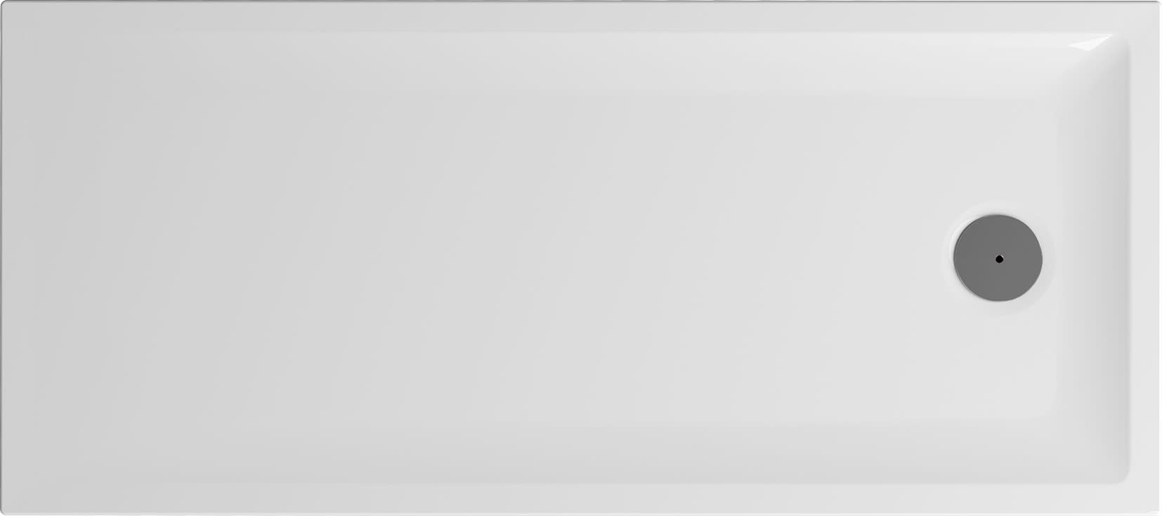 Platos de ducha rectangulares Blanco Brillo VITA-N G6655001 Gala