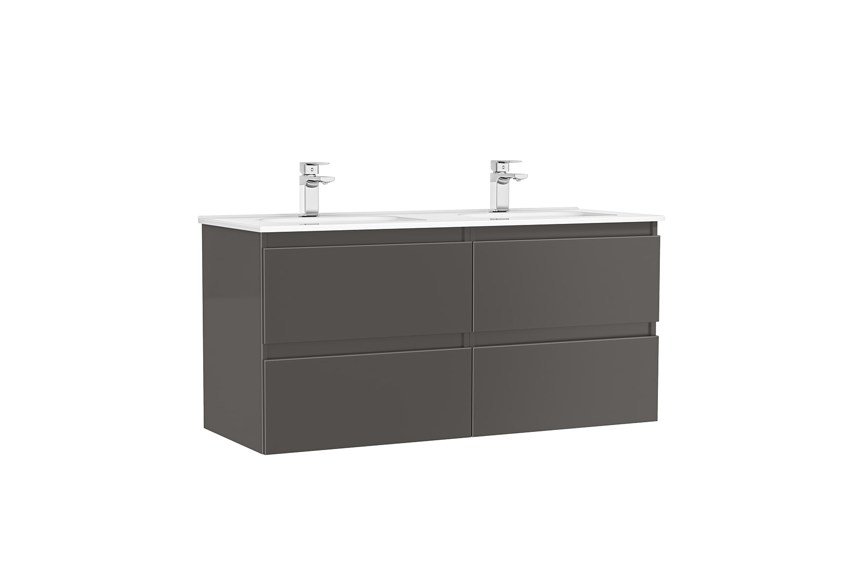 Muebles con lavabo Antracita Brillo DAILY G7895484 Gala