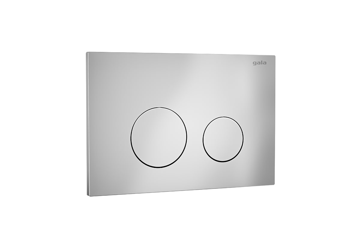 Push buttons for installation systems Bright Chrome STRIDE G5056969 Gala