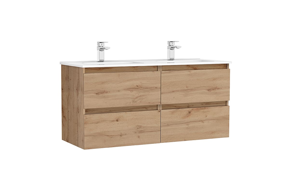 Muebles con lavabo Roble Rustico DAILY G7895474 Gala