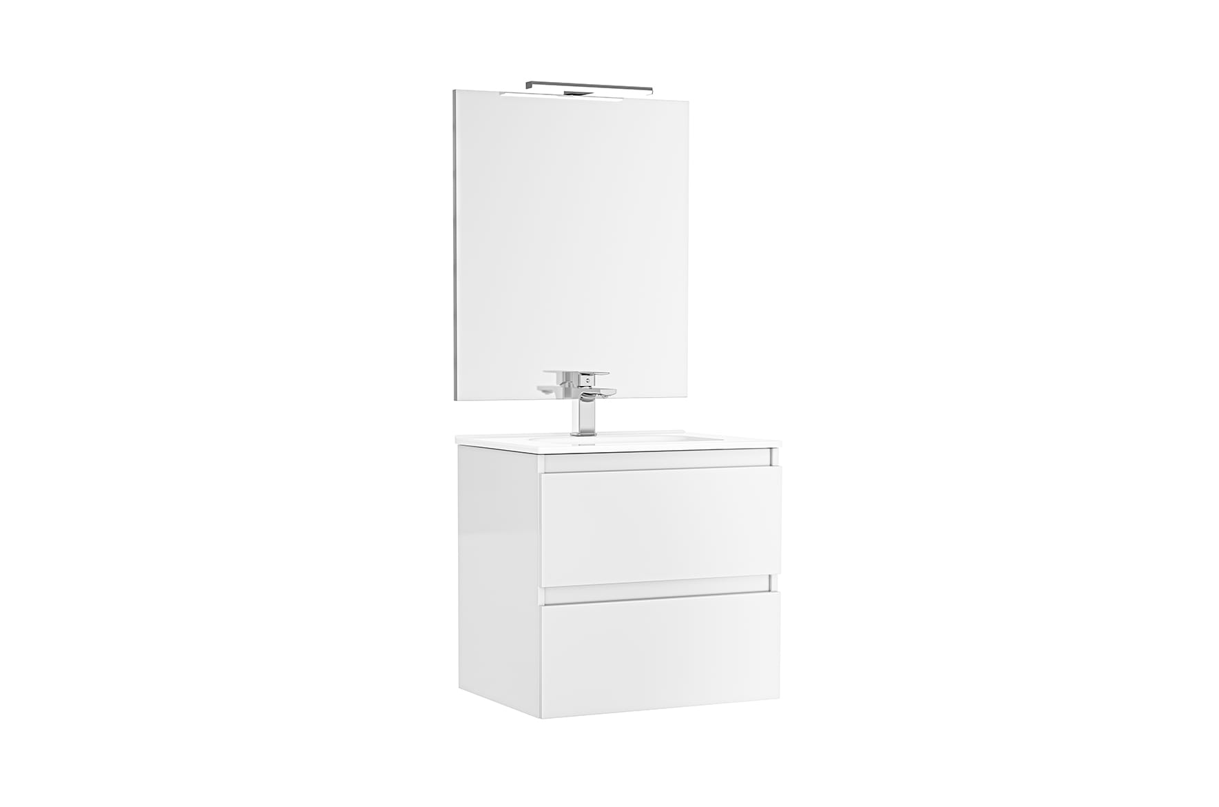 Muebles con lavabo Blanco Brillo DAILY G7916901 Gala