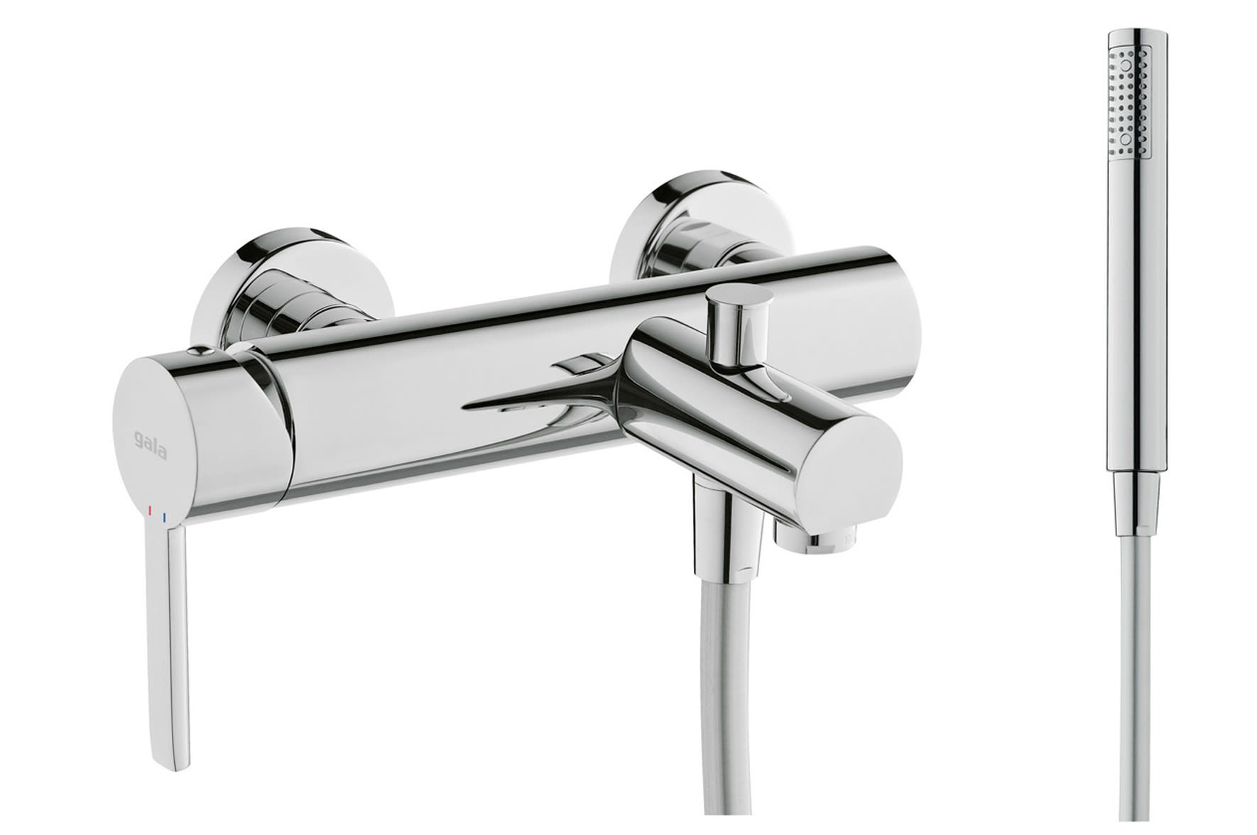 Shower/bath tap-fittings Chrome BALANCE G3931700 Gala