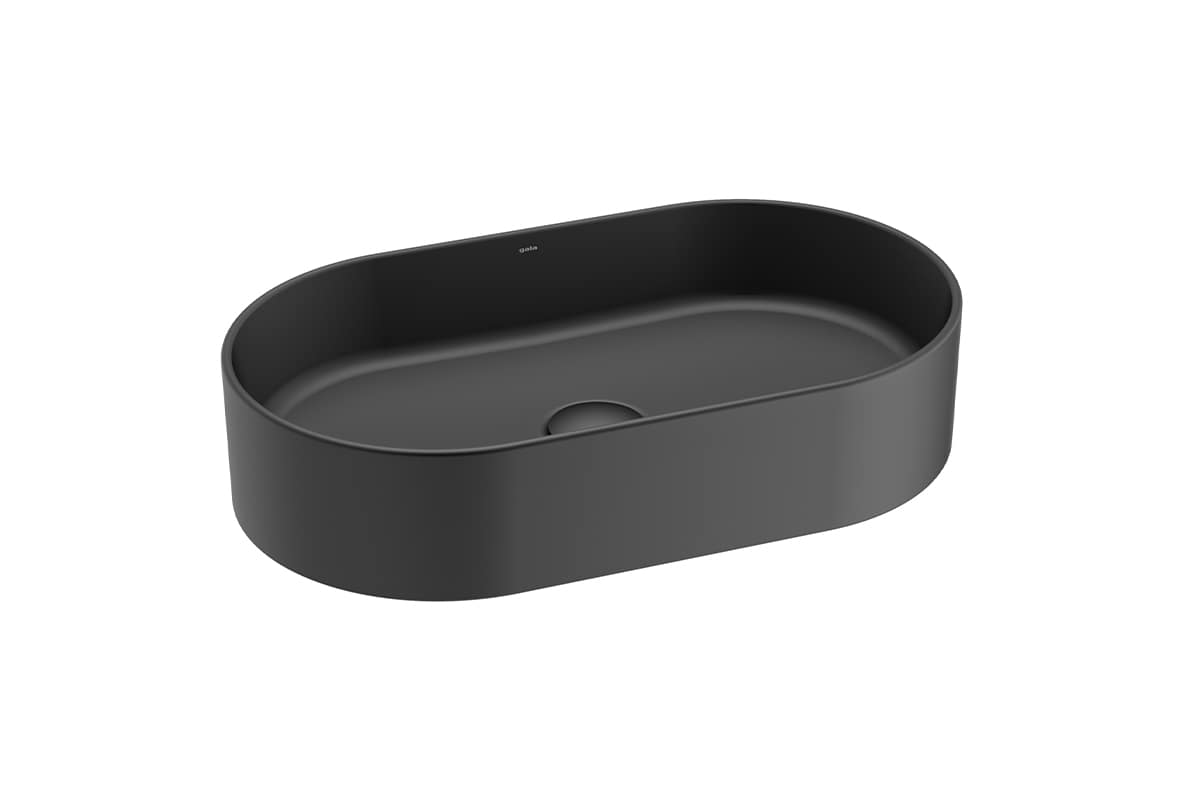 Lavabos sobre encimera Negro KEMET G2924708 Gala