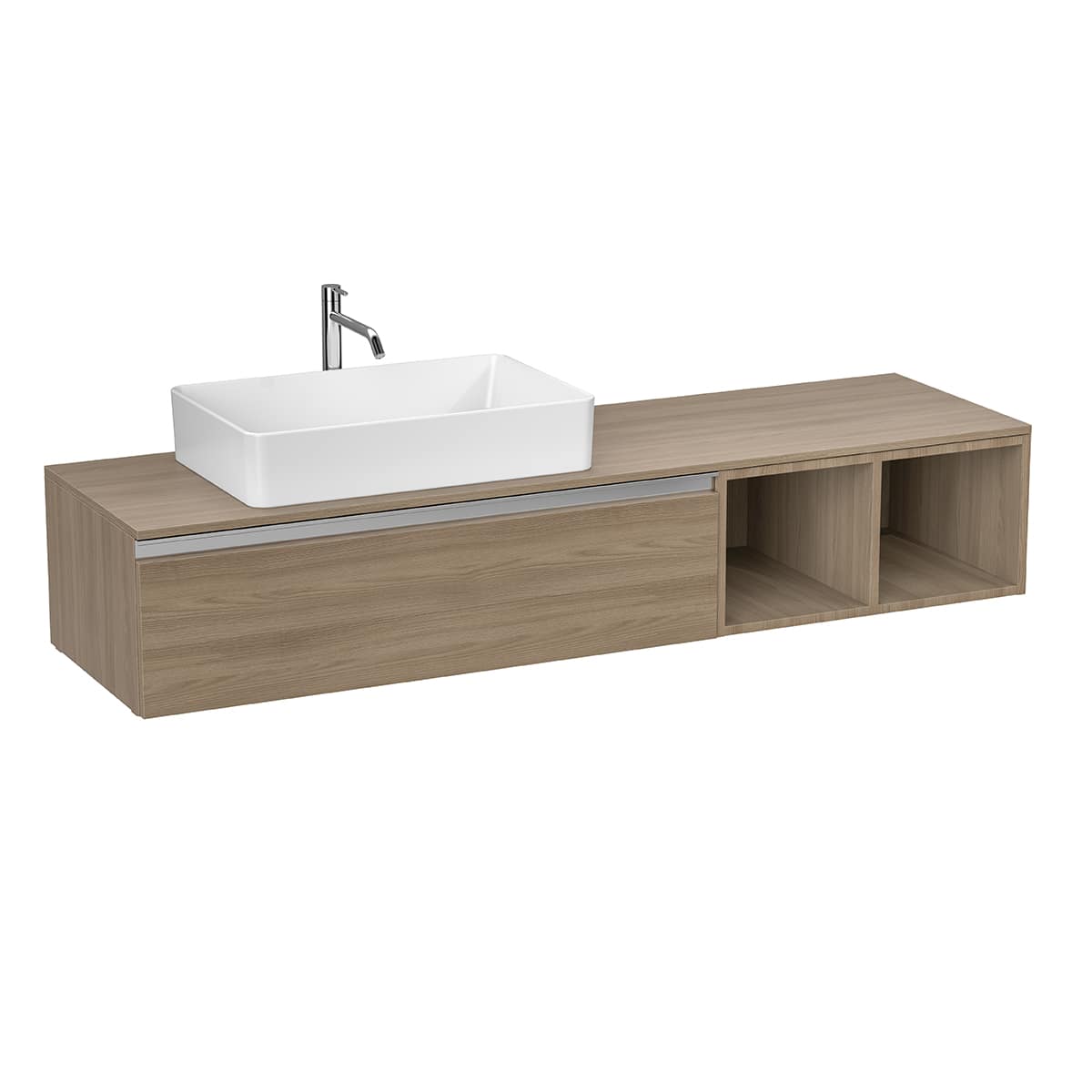 Modular bathroom furniture Walnut DANE GPZ3806685 Gala