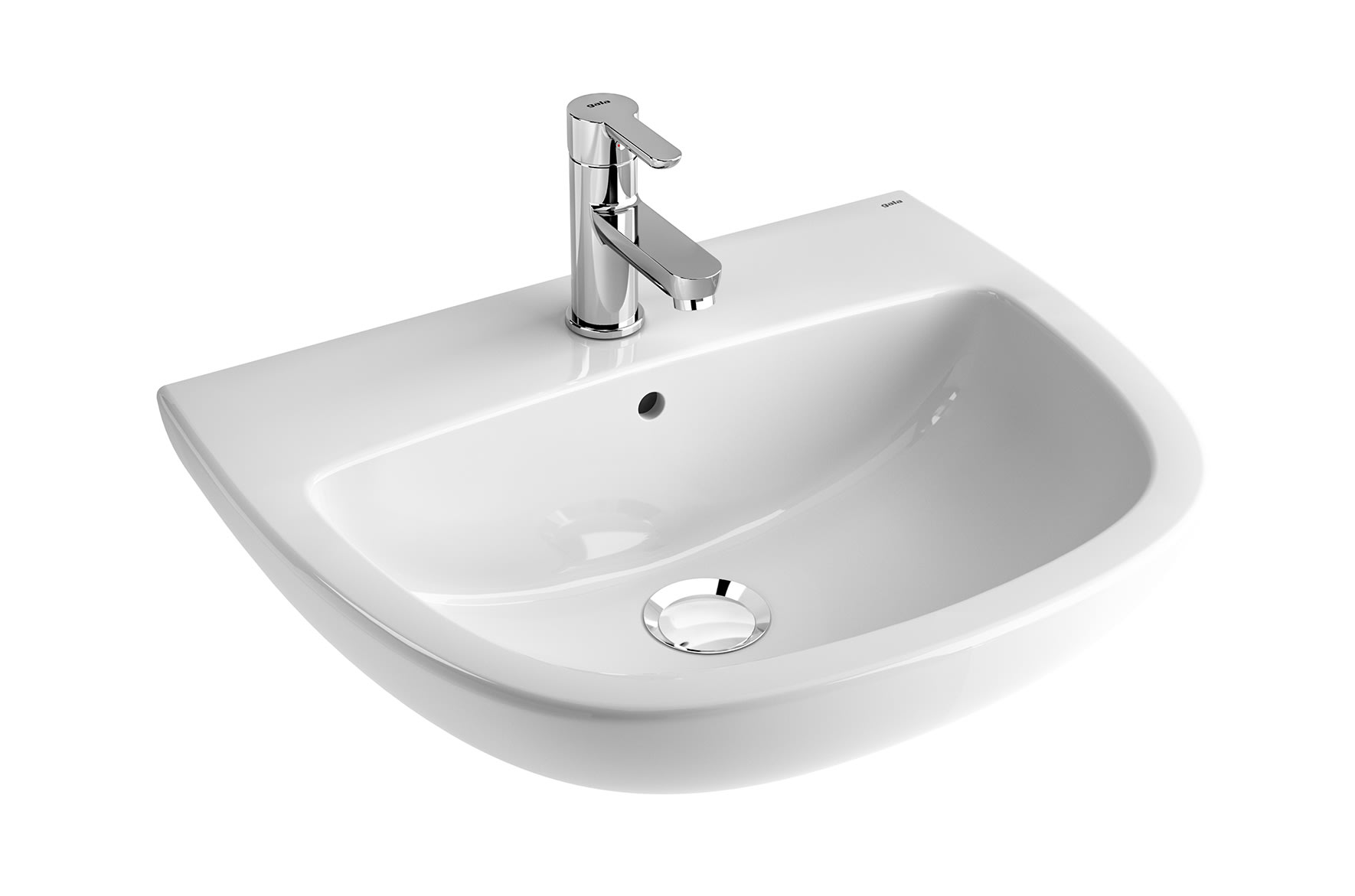 Lavabos murales Blanco Brillo LIZZ G5703001 Gala