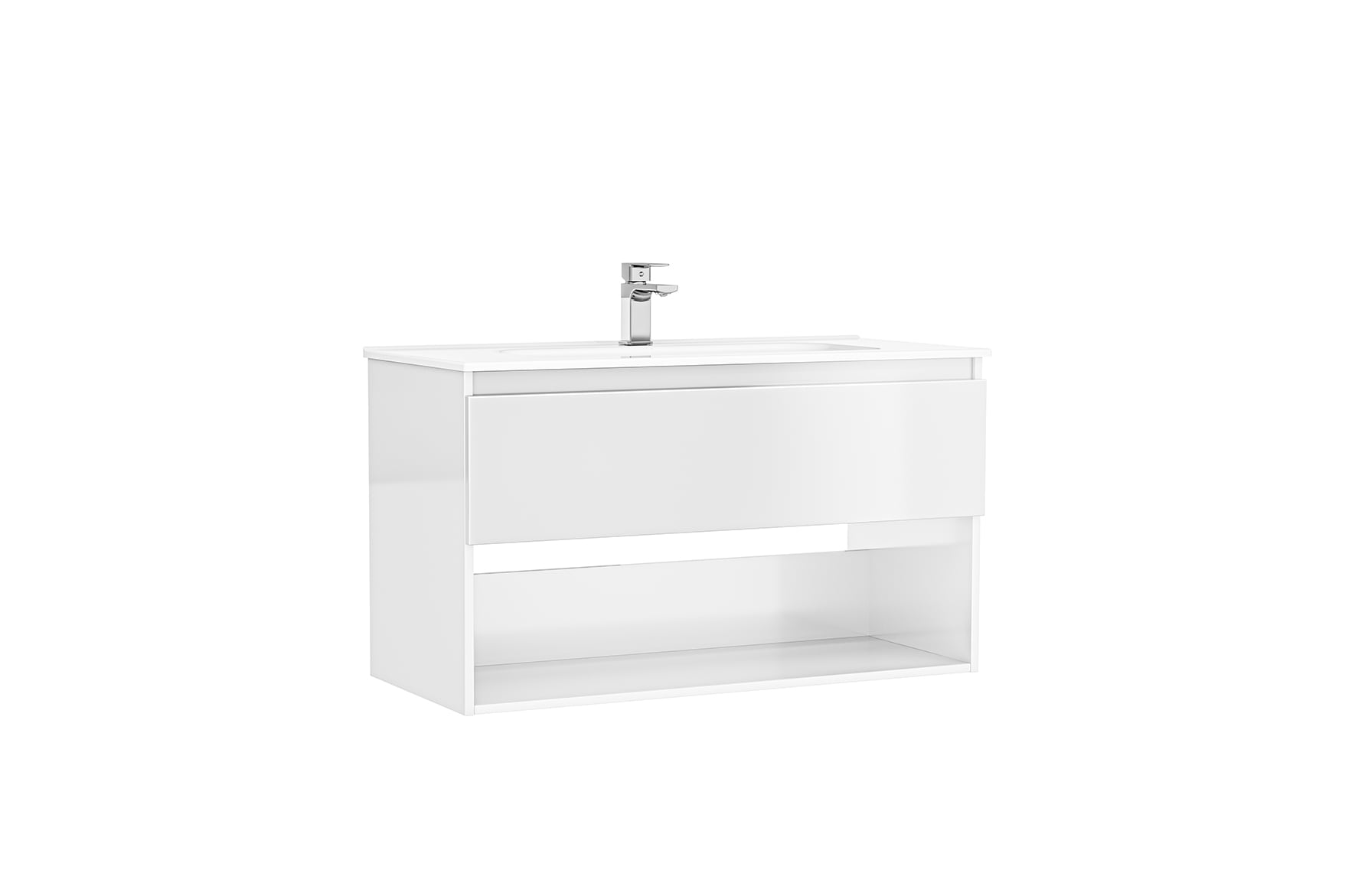 Muebles con lavabo Blanco Brillo DAILY G7895701 Gala