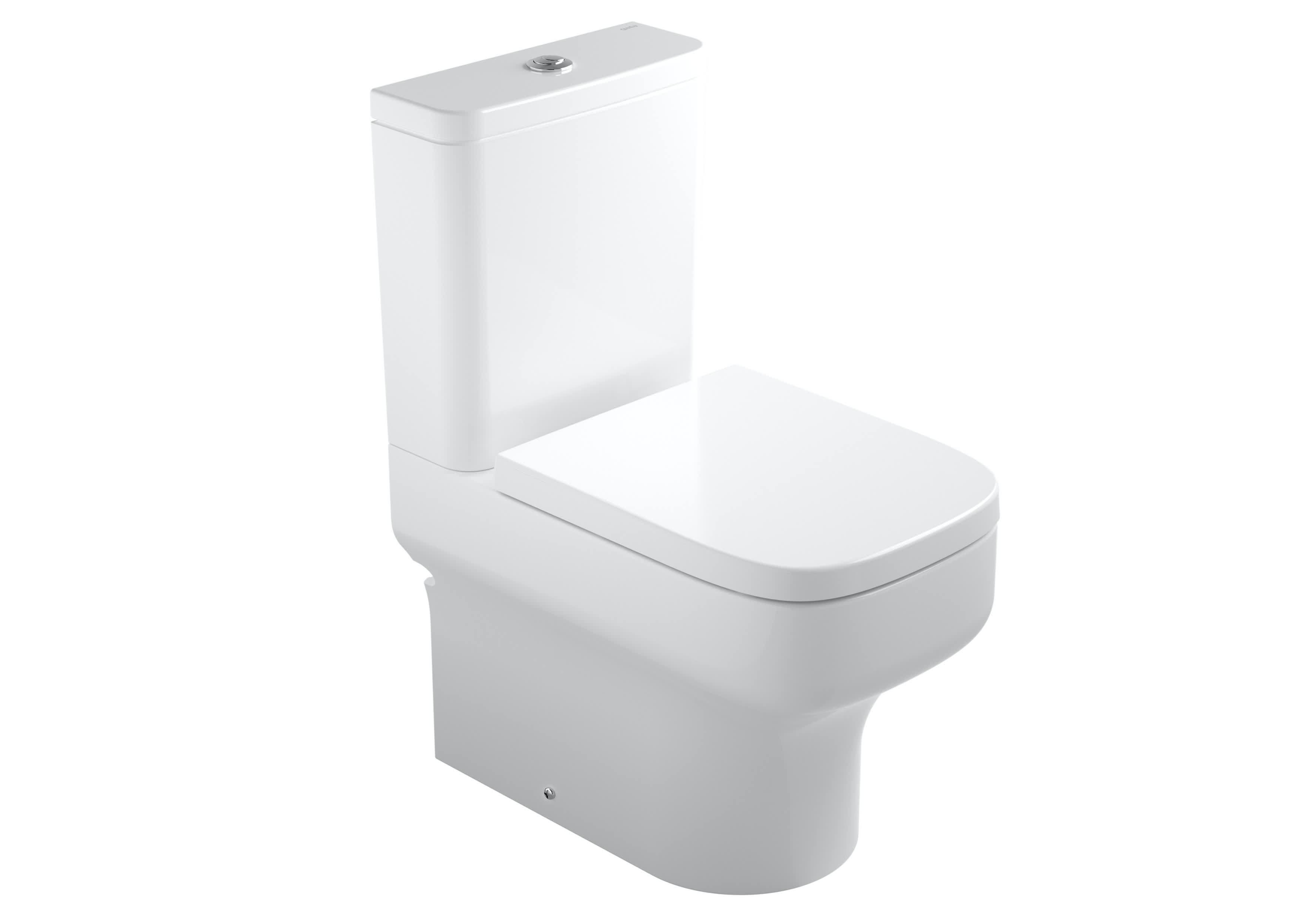 Inodoros de tanque bajo Blanco Brillo MID G4016001 Gala