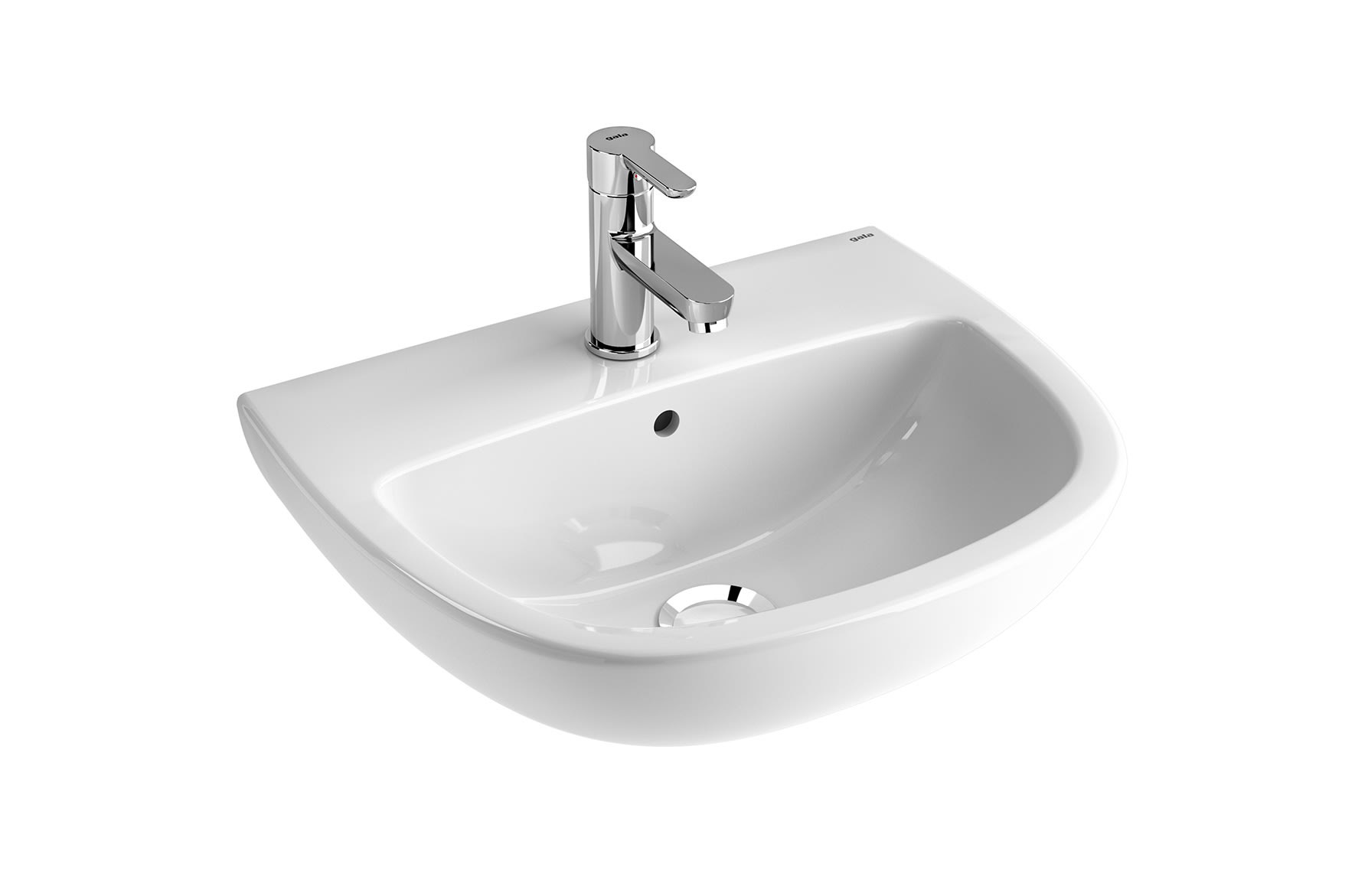 Lavabos murales Blanco Brillo LIZZ G5701001 Gala