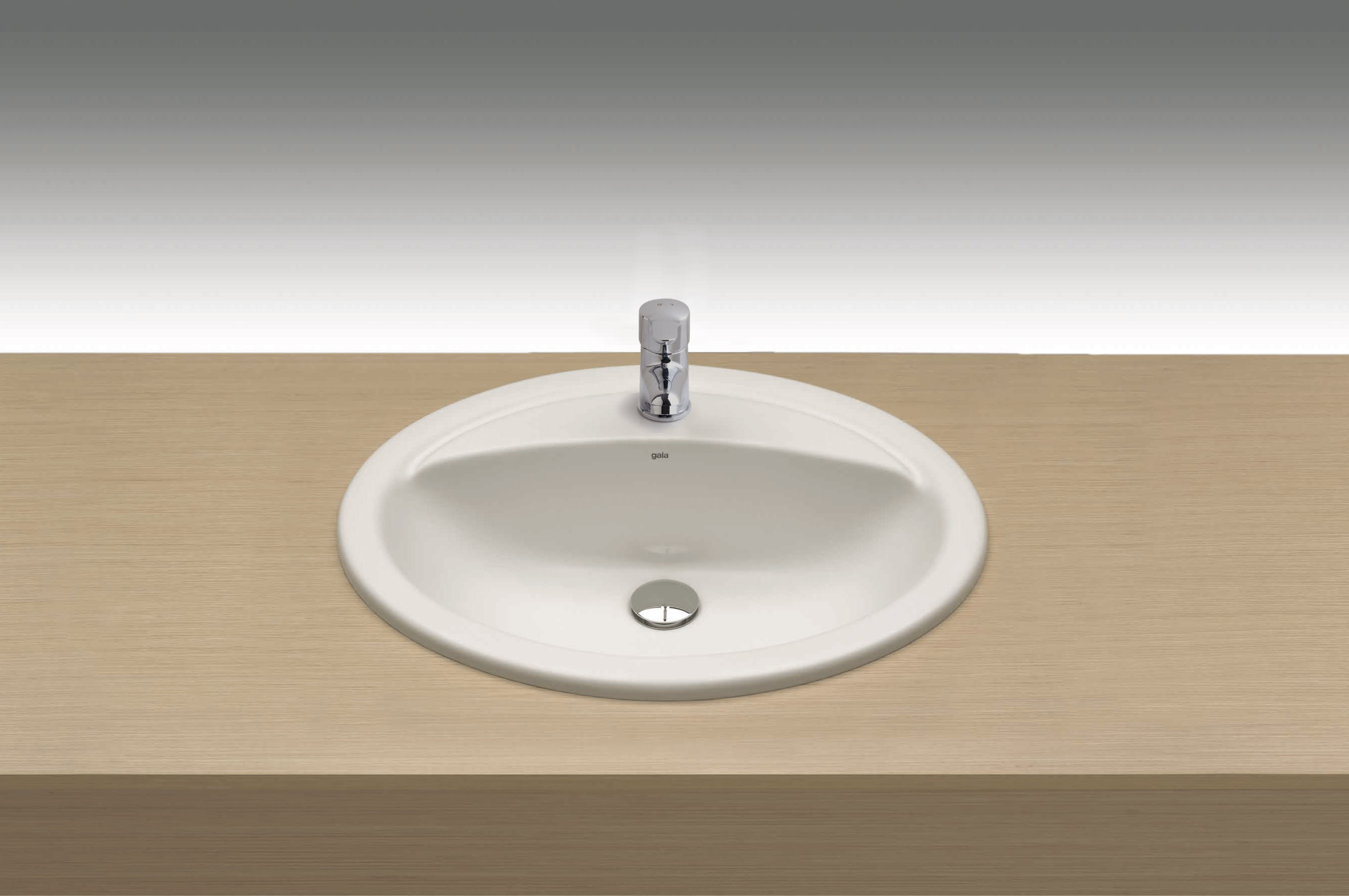 Lavabos de encimera Blanco Brillo NILA G1706001 Gala