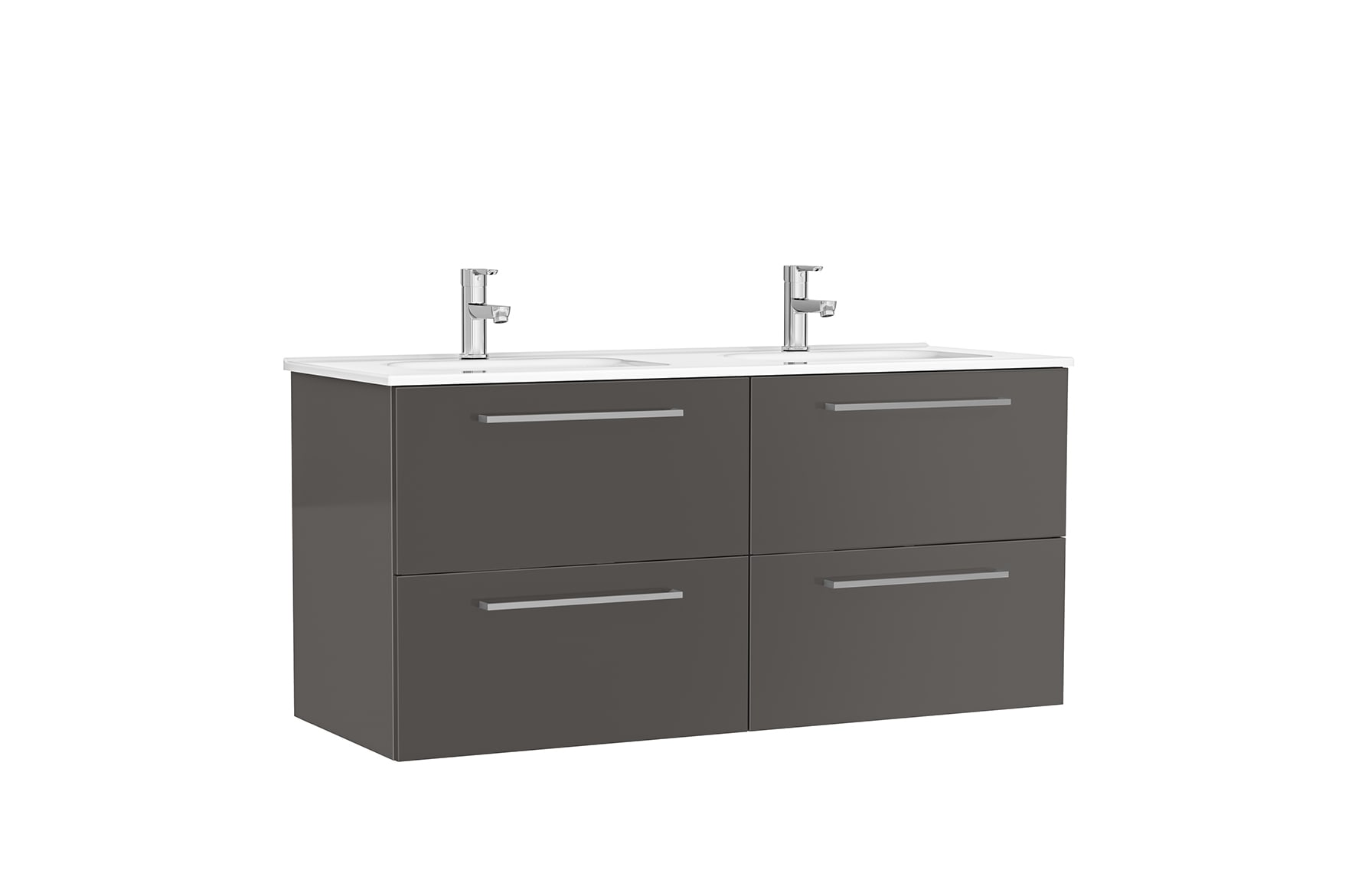 Muebles con lavabo Antracita Brillo HANDY G7894584 Gala