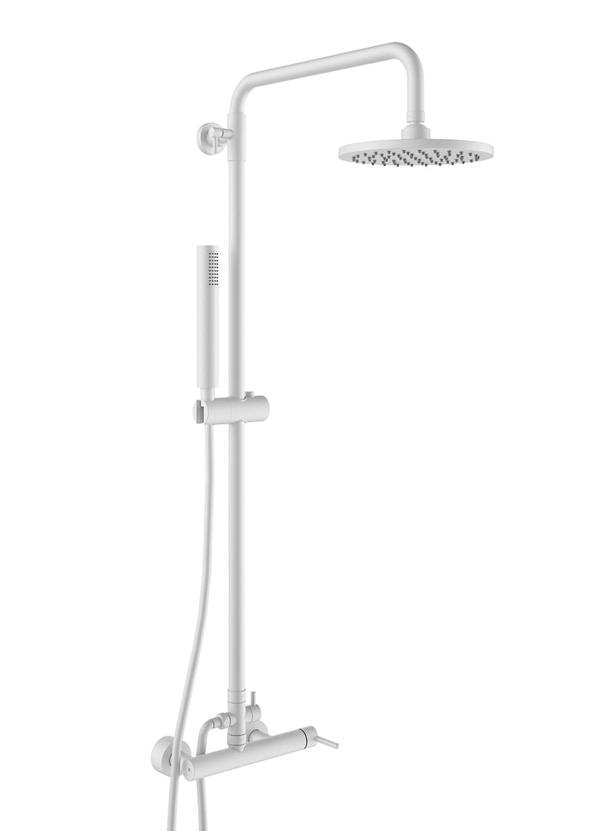 Colonnes de douche Blanc Mat TIZONA G3781101 Gala