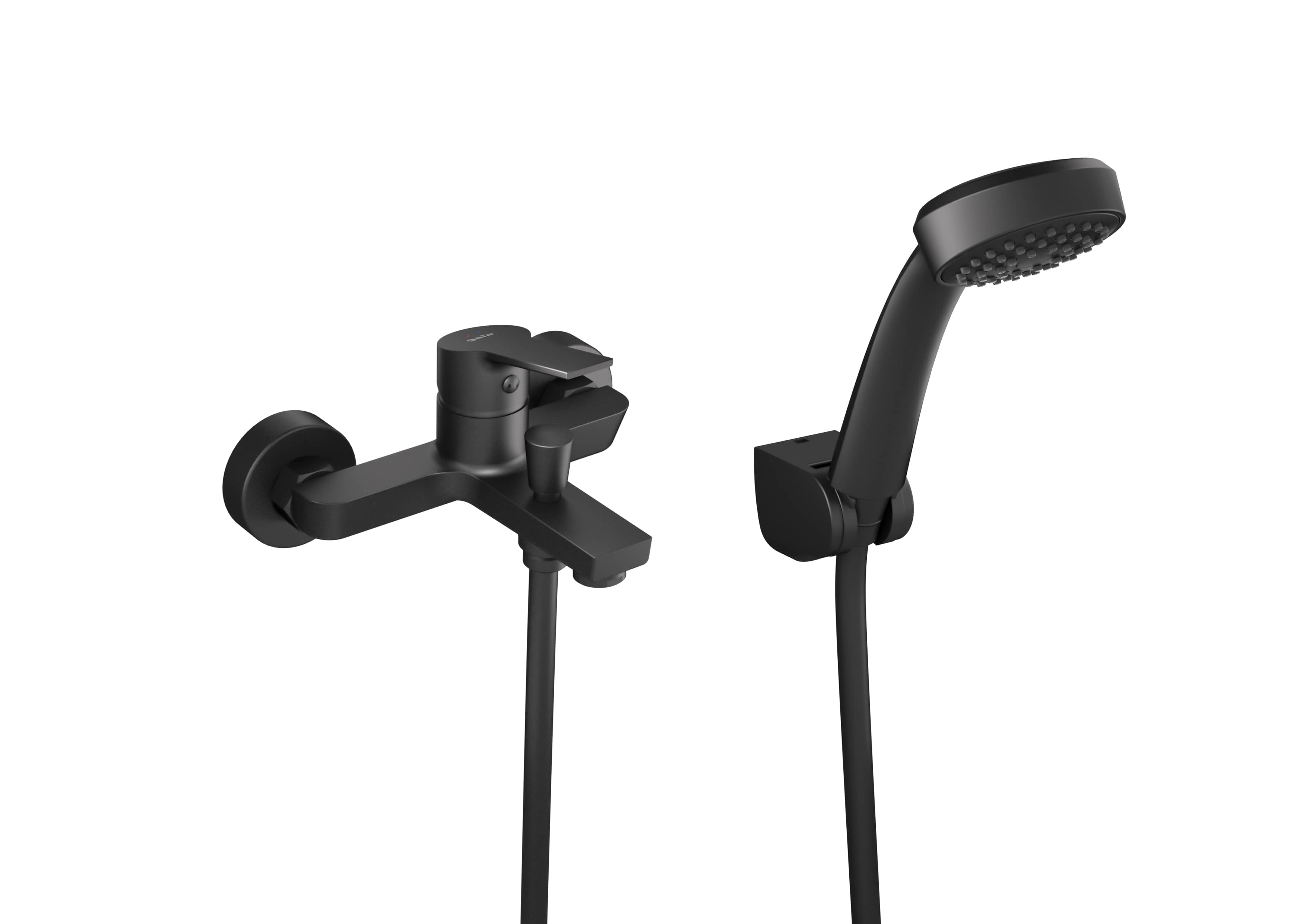 Shower/bath tap-fittings Black (13...) ROA G3783302 Gala