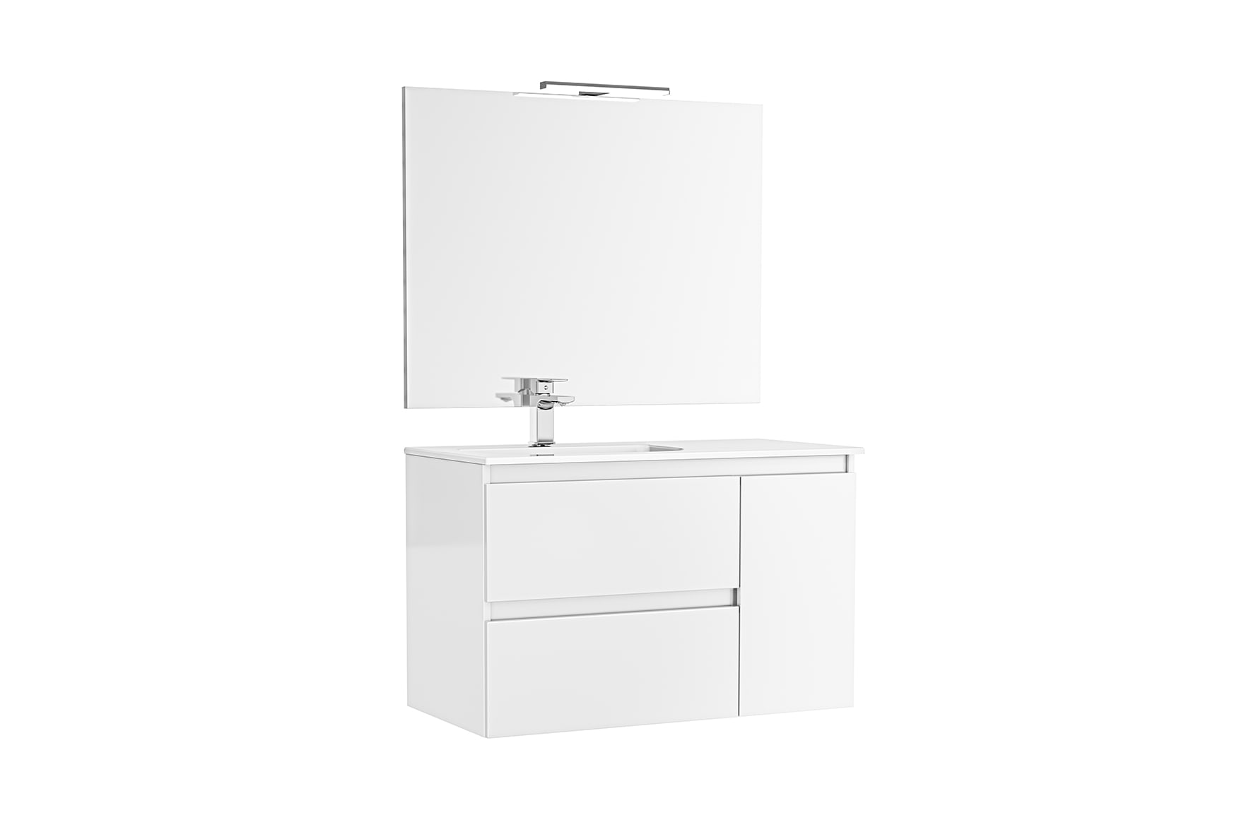 Muebles con lavabo Blanco Brillo DAILY G7917101 Gala