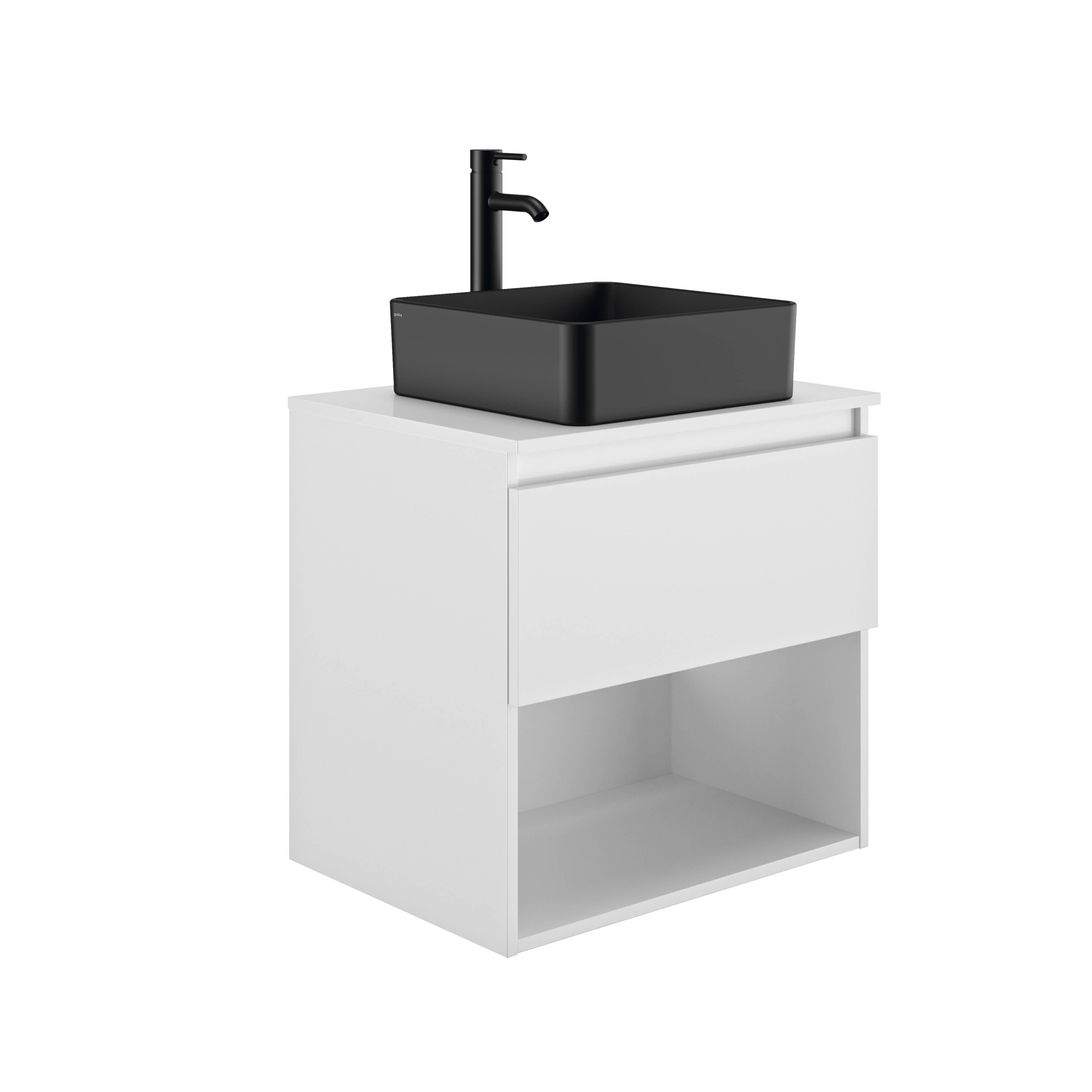 Muebles de encimera con lavabo Blanco Brillo DAILY G7892501 Gala