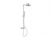 Shower column. Thermostatic tap fittings. 38º C SafeStop safety device.